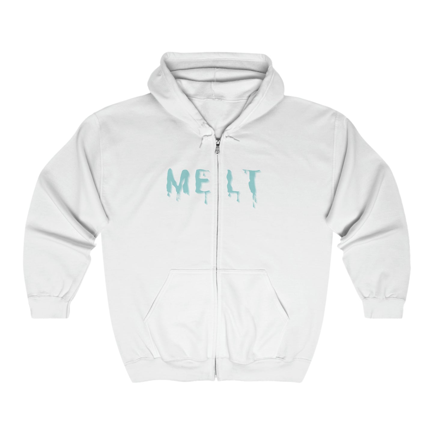 Zip Open and Melt Fleece Lined Hoodie