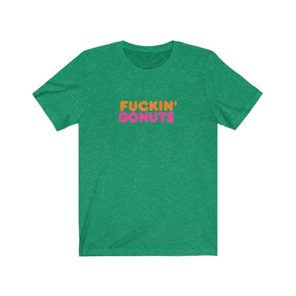 F*!KIN GONUTS-Printify-Cotton,Crew neck,dead,Dead Threads,DTG,grateful dead,humor,Men's Clothing,phish,Phish Phashions,Regular fit,T-shirts,twisted,Unisex,Women's Clothing