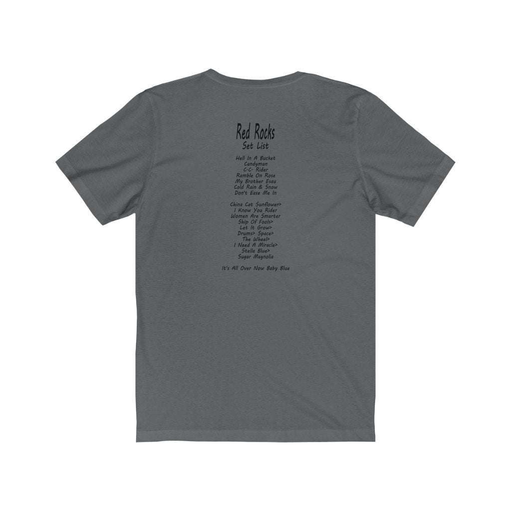 RED ROCKS 6-13-1984-Printify-all products,Cotton,Crew neck,dead threads,DTG,Men's Clothing,Regular fit,T-shirts,Unisex,Women's Clothing