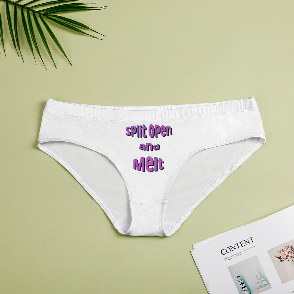 SPLIT OPEN AND MELT - Women's Briefs