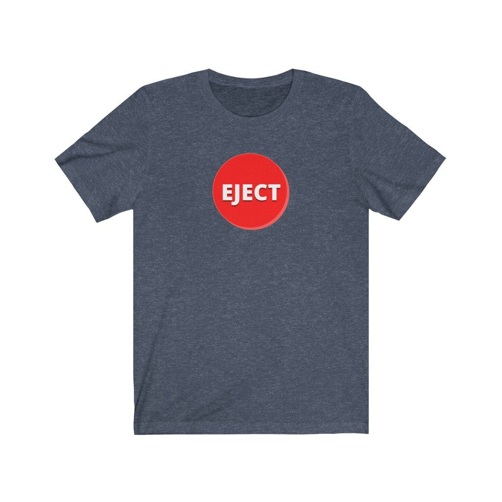"EJECT"-Printify-Cotton,Crew neck,DTG,Men's Clothing,Regular fit,T-shirts,TWISTED,Unisex,Women's Clothing