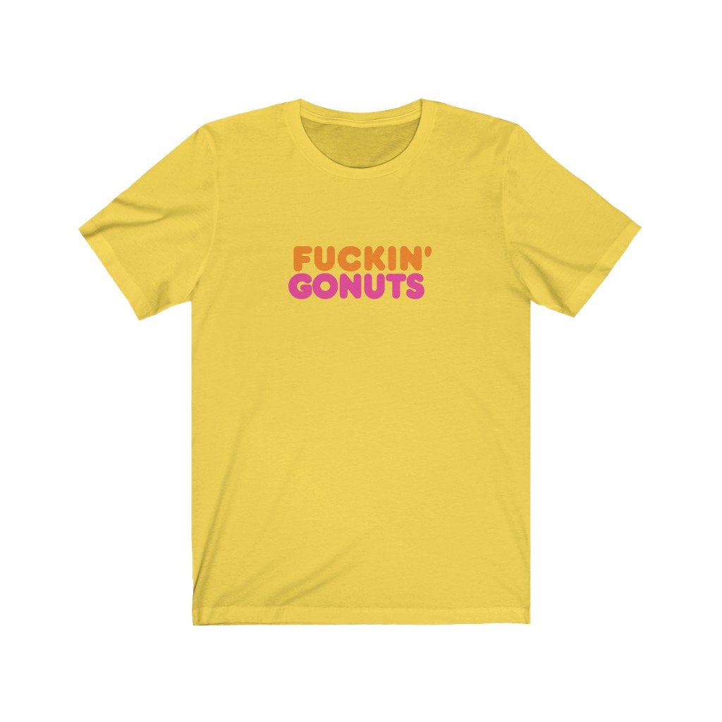 F*!KIN GONUTS-Printify-Cotton,Crew neck,dead,Dead Threads,DTG,grateful dead,humor,Men's Clothing,phish,Phish Phashions,Regular fit,T-shirts,twisted,Unisex,Women's Clothing