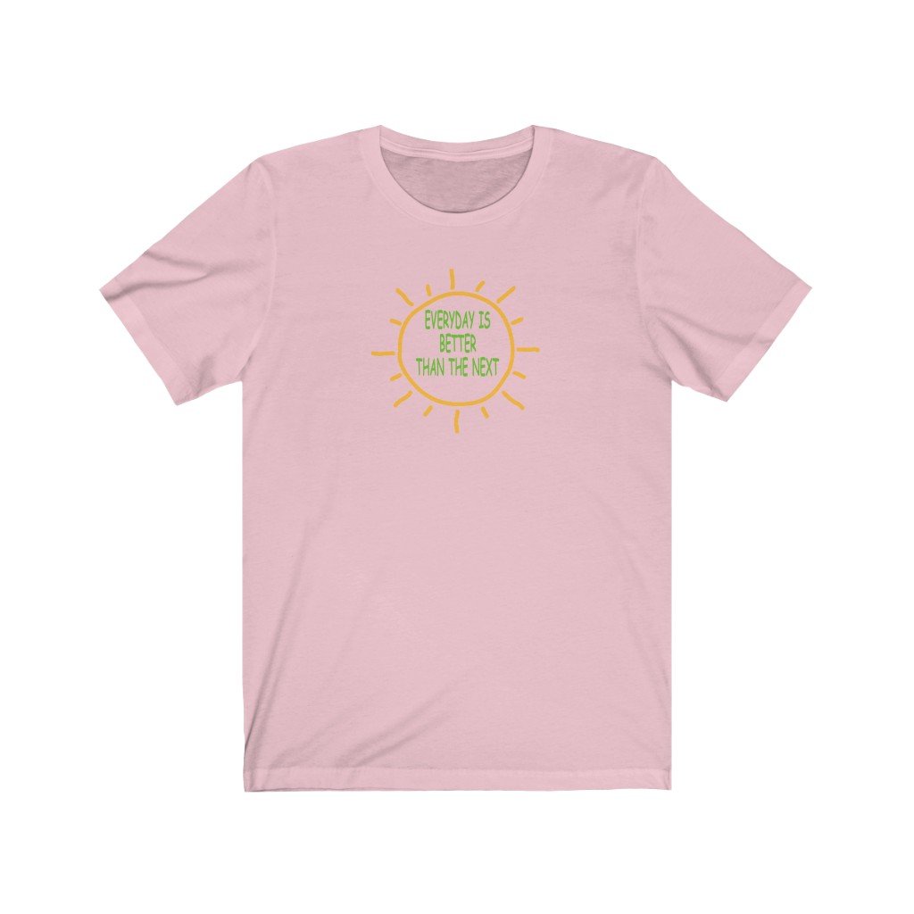 "EVERYDAY IS BETTER TAN THE NEXT" - SAYS IT ALL-Printify-Cotton,Crew neck,DTG,FUNNY,FUNNY SHIRTS,FUNNY T SHIRTS,Men's Clothing,Regular fit,T-shirts,TWISTED,Unisex,Women's Clothing