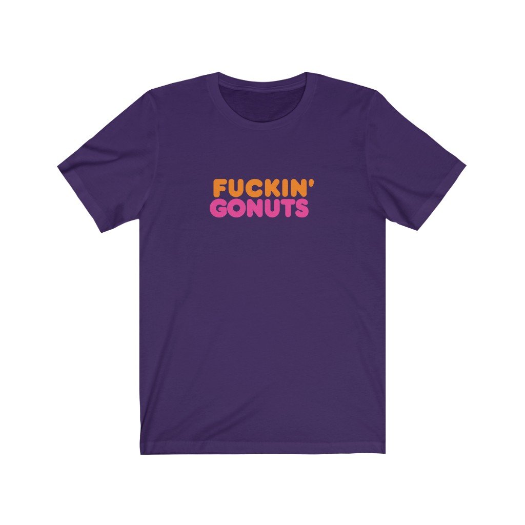 F*!KIN GONUTS-Printify-Cotton,Crew neck,dead,Dead Threads,DTG,grateful dead,humor,Men's Clothing,phish,Phish Phashions,Regular fit,T-shirts,twisted,Unisex,Women's Clothing