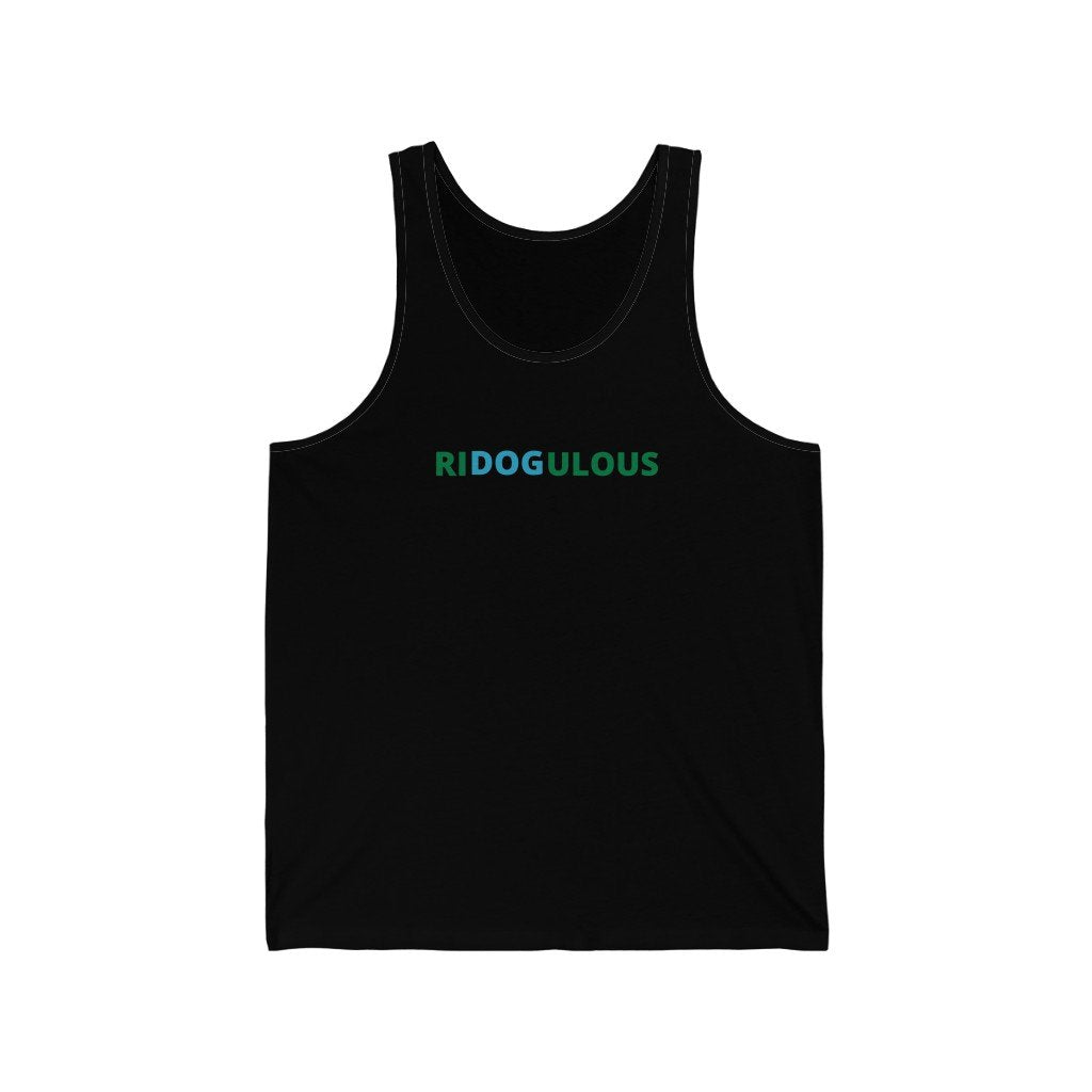 RIDOGULOUS-Printify-Cotton,DOGGIE,DOGGIE STYLE,DTG,Men's Clothing,Regular fit,TANK,Tank Tops,Unisex,Women's Clothing