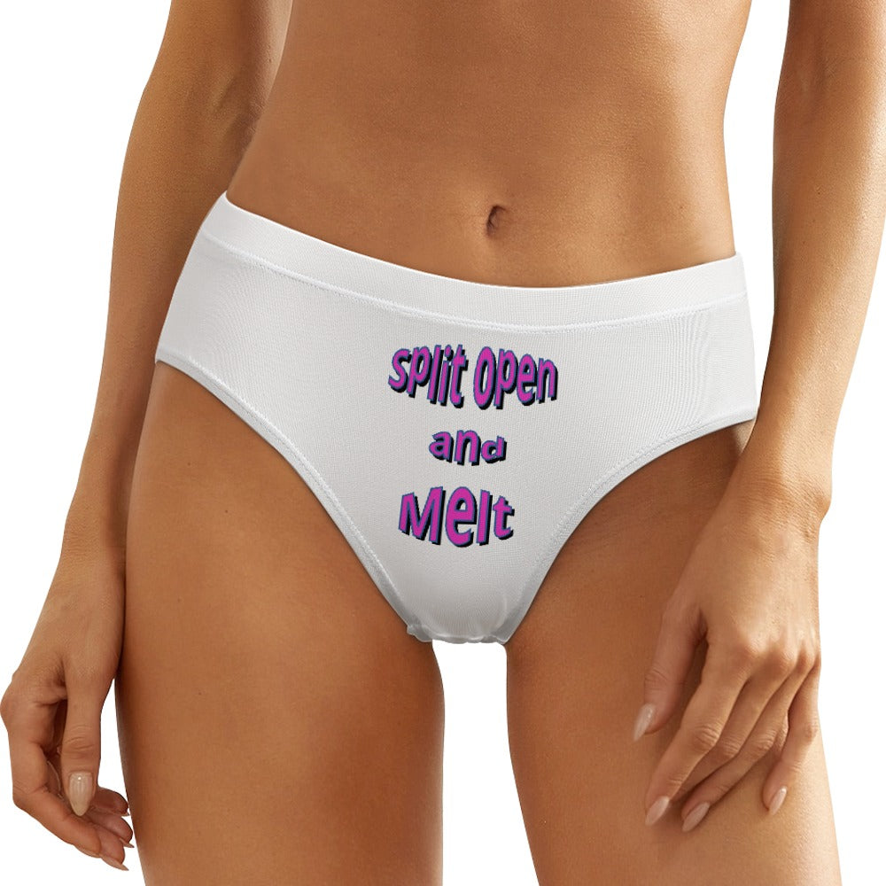 SPLIT OPEN AND MELT - Women's Briefs