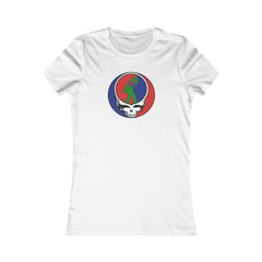 Peace Squatch Color- Women's-Printify-all products,Cotton,Crew neck,Dead Threads,DTG,Slim fit,T-shirts,Women's Clothing