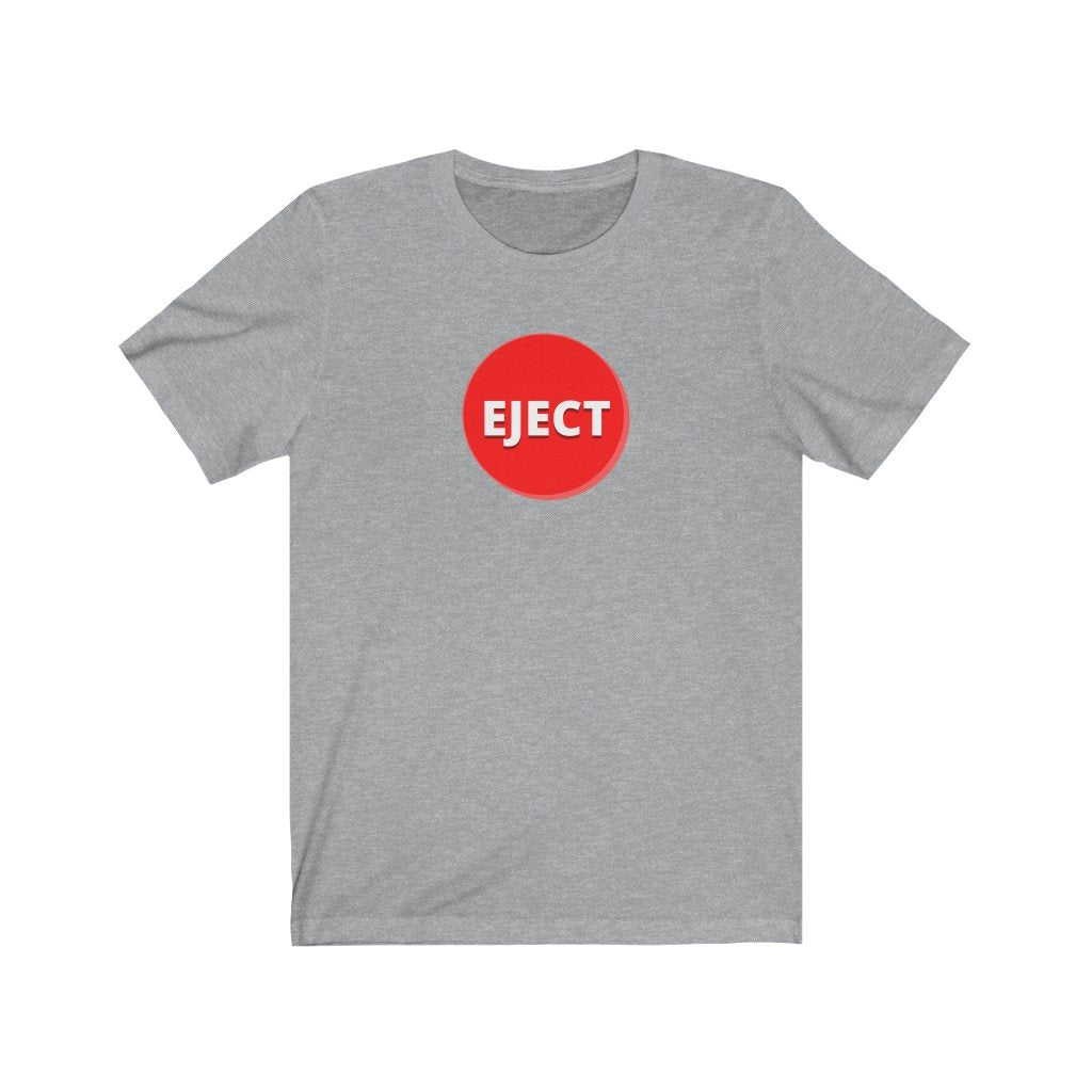 "EJECT"-Printify-Cotton,Crew neck,DTG,Men's Clothing,Regular fit,T-shirts,TWISTED,Unisex,Women's Clothing