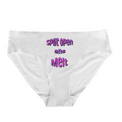 SPLIT OPEN AND MELT - Women's Briefs-painterest-panties,PHISH PHASHIONS,TWISTED