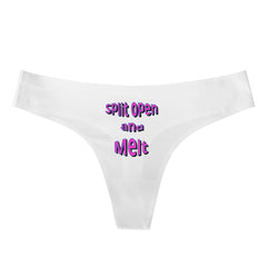 SPLIT OPEN AND MELT - THONG-painterest-panties,PHISH PHASHIONS,TWISTED