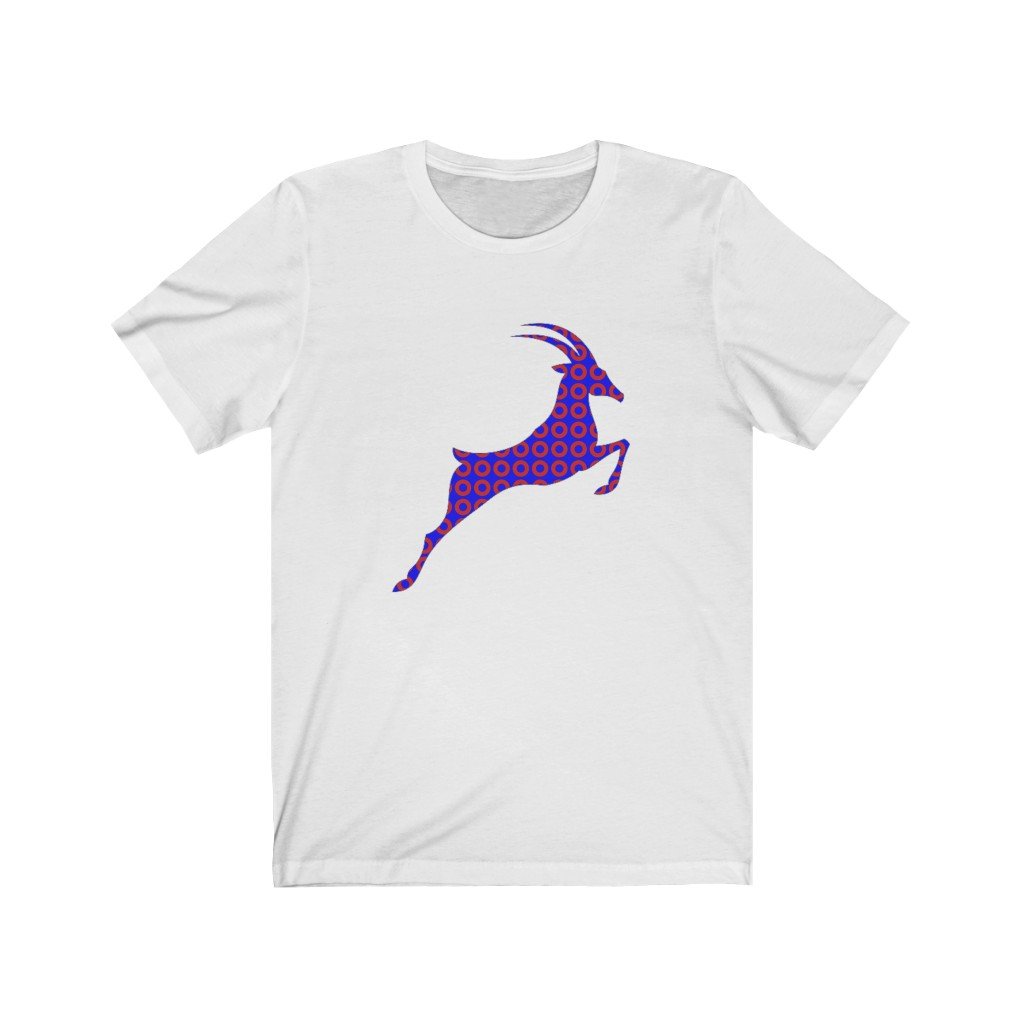 ANTELOPE WITH DONUTS-Printify-Cotton,Crew neck,DONUT,DTG,Men's Clothing,Mother’s Day promotion,PHISH,PHISH PHASHIONS,Regular fit,T-shirts,TEE,Unisex,Women's Clothing