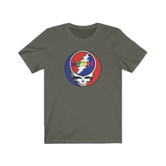 DANCING SQUATCHES-Printify-BIG FOOOT,BOB WEIR,BOBBY,Cotton,Crew neck,DEAD,DEAD & CO.,DEAD THREADS,DTG,GRATEFUL DEAD,JERRY,JERRY GARCIA,Men's Clothing,Regular fit,SQUATCH,T-shirts,Unisex,Women's Clothing