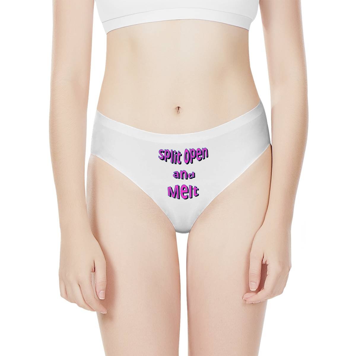 SPLIT OPEN AND MELT - Women's Briefs-painterest-panties,PHISH PHASHIONS,TWISTED