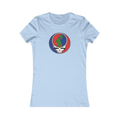 Peace Squatch Color- Women's-Printify-all products,Cotton,Crew neck,Dead Threads,DTG,Slim fit,T-shirts,Women's Clothing