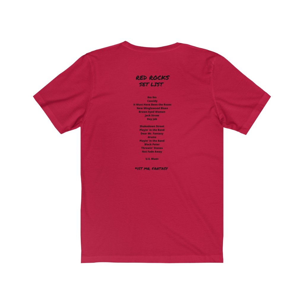 RED ROCKS 6-14-1984-Printify-Cotton,Crew neck,DEAD,DEAD THREADS,DTG,Men's Clothing,Regular fit,STUB,T-shirts,Unisex,Women's Clothing